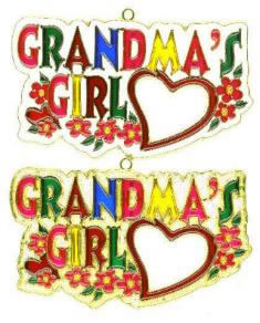 Grandms's Girl - Suncatcher